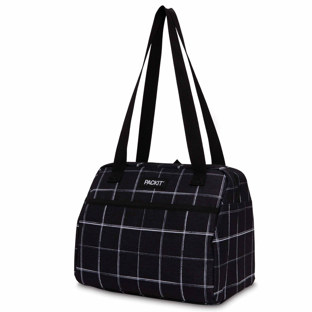 freezable-hampton-lunch-bag-g2 2022_Hampton-Lunch-Bag_Black-Grid_Left_Straps-Up_Lores_0800e0e3-5797-4ae6-9c7f-e61d4103afb1.jpg