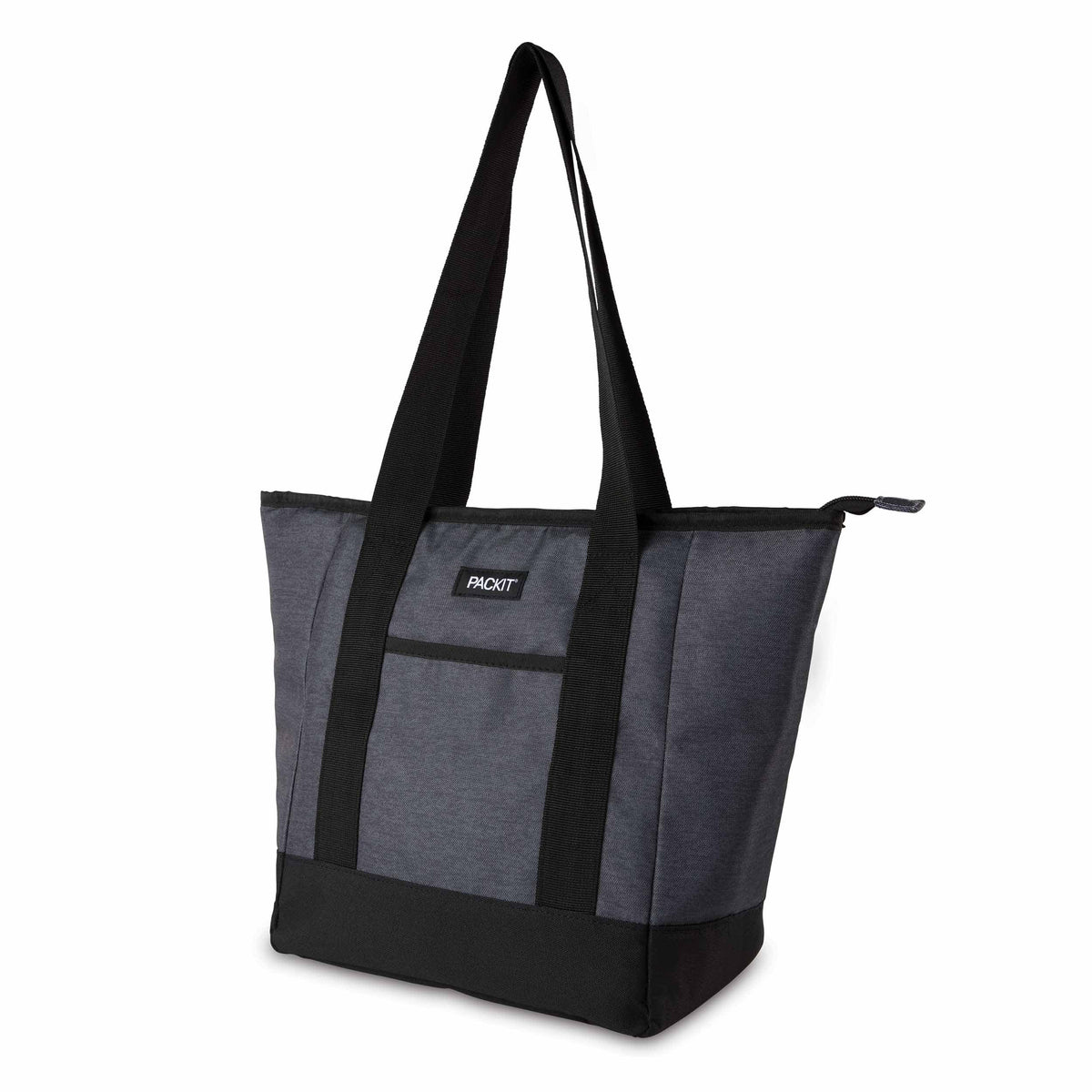 freezable-12-can-tote-cooler-x0 freezable-12-can-tote-cooler-city-charcoal-left-angled.jpg