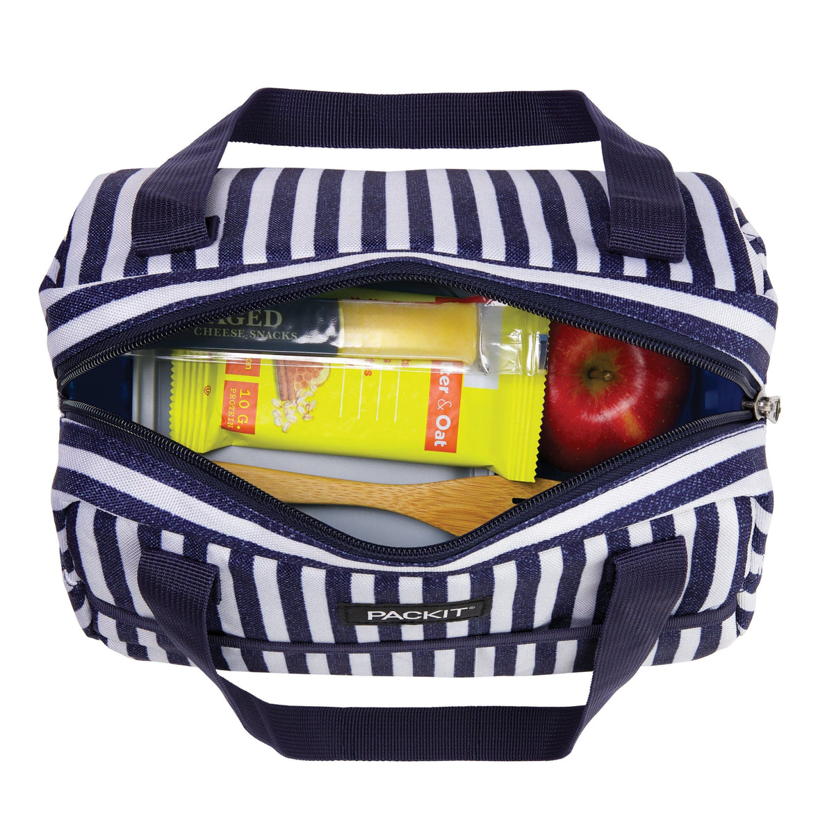 freezable-hampton-lunch-bag-g2 freezable-hampton-lunch-bag-seaside-stripe-top-view.jpg