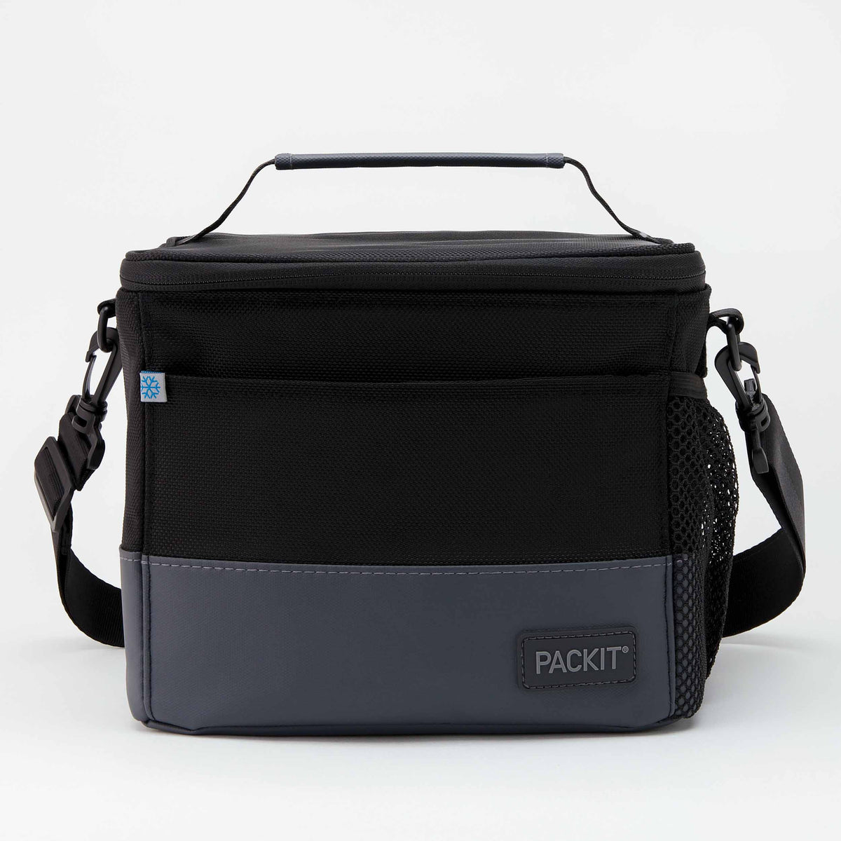 freezable-lunch-pail-m5 freezable-upright-lunch-pail-black-gray-front.jpg