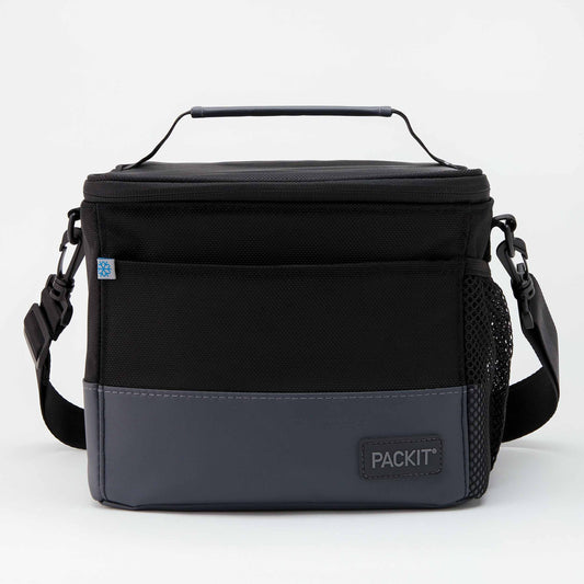 freezable-lunch-pail-m5 freezable-upright-lunch-pail-black-gray-front.jpg